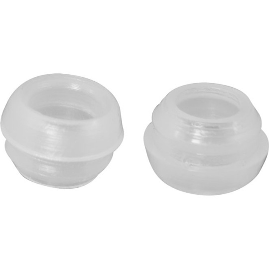 Pasacable transparente en plastico 0,6xD.0,95cm