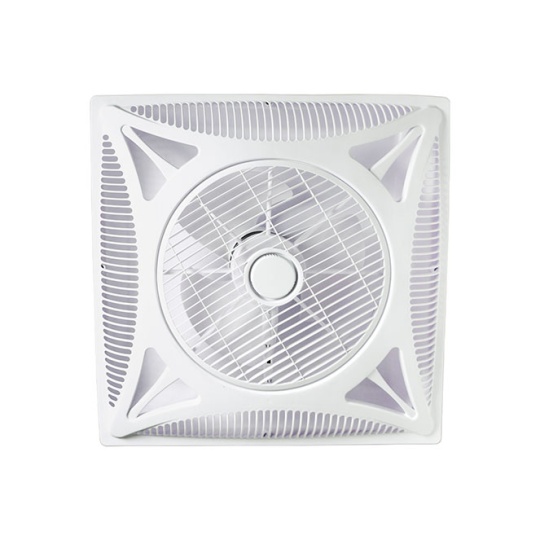 Recessed ceiling fan AC PANEL white, 3 blades, 60x60xH.9,5cm