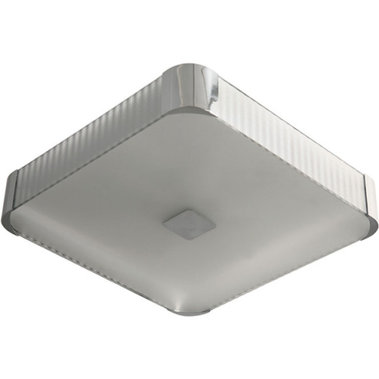 Plafond LIZETE square 6xE27 L.54xW.54xH.10cm Grey/Chrome