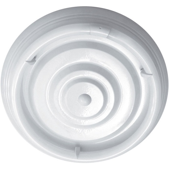Plafond CIRCE redondo com unha 1xG10q T9 circ. Alt.9xD.46cm branco