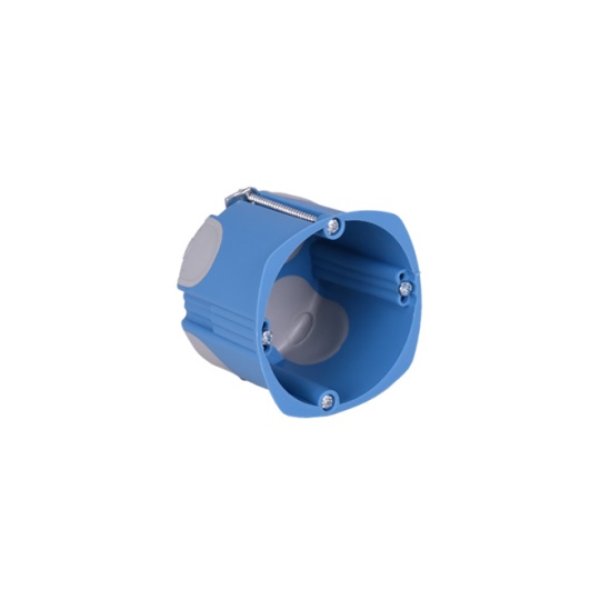 Recessed deep-profile box for drywall H.5.5xD.6.8mm IP40, halogen-free, 4 glands 960°