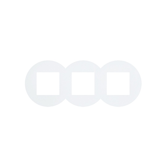 Triple Frame QUADRA 45 SIZA VIEIRA, in matte white