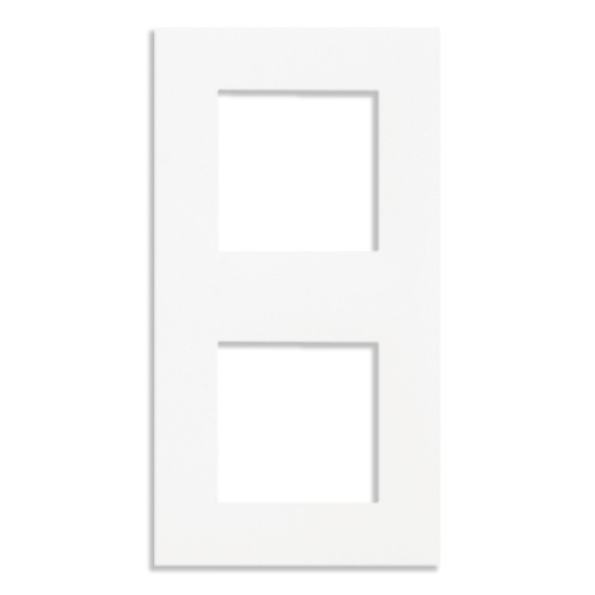 Double Frame QUADRA45, matte white