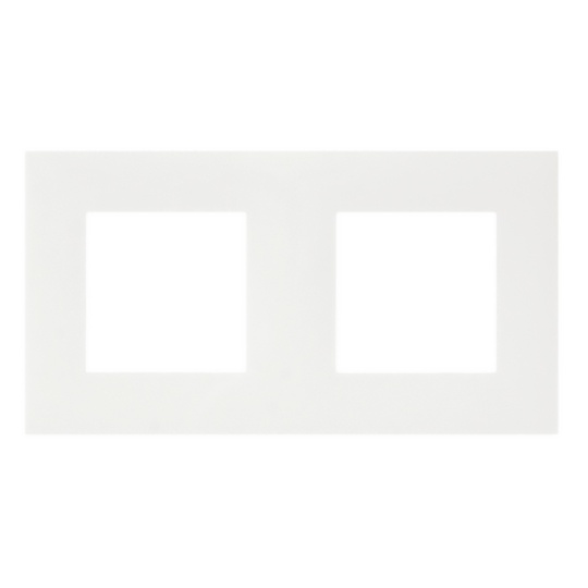 Espelho duplo QUADRA45 branco