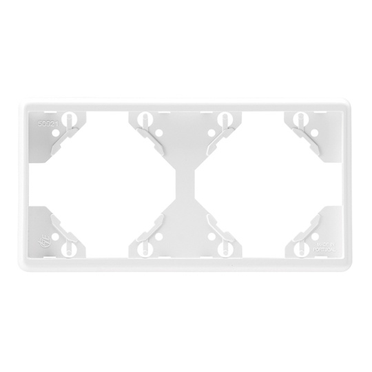Marco Doble Horizontal APOLO5000 en blanco