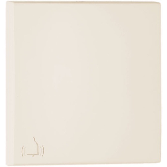 Rocker LOGUS90 for Switches with Bell Symbolin ivory