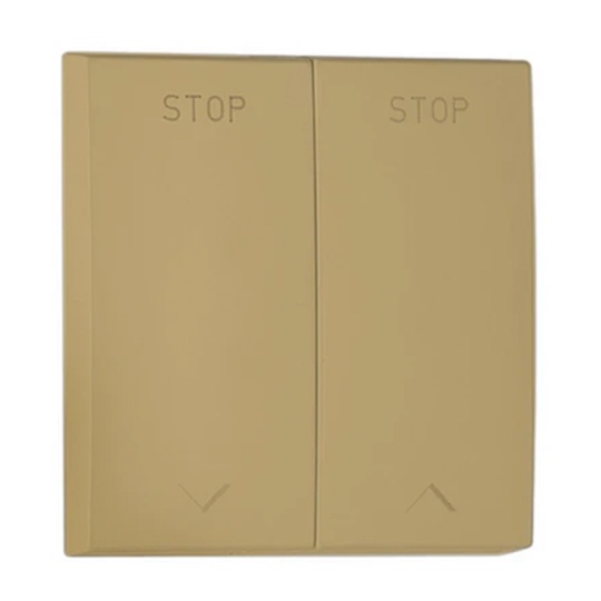 Teclas LOGUS90 para inversor de persiana dourado