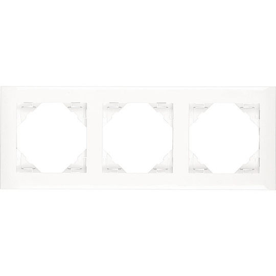 Espelho triplo LOGUS90 branco