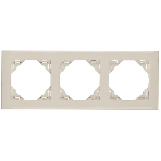 Triple Frame LOGUS90 in ivory