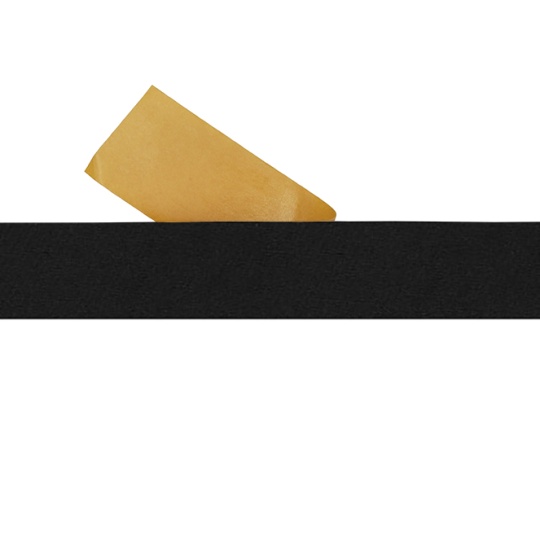 Fita POLYCOTTON 16mm autocol. extra forte preta