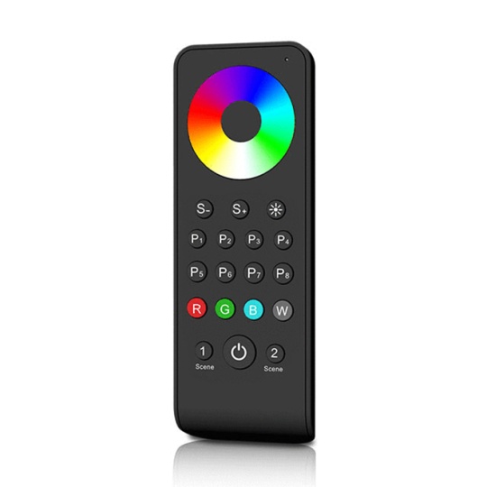 RGB/RGBW RF Remote Controller, 1 Zone (battery 2xAAA)