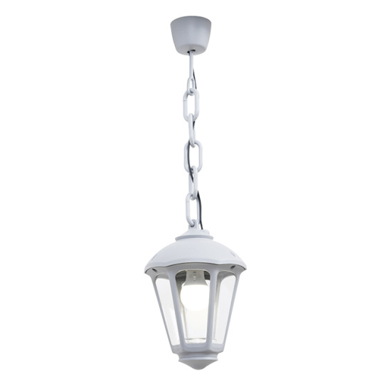Colgante GIAMPY 1xE27 IP55 L.21xAn.21xAl.75cm resina negra