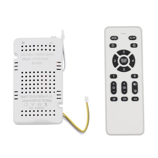 Mando a distancia y controlador para ventiladores con motor DC modelo ECO