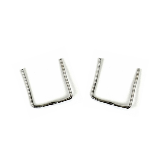 Laço de latão 1,4cm níquel (saco 1000pc)