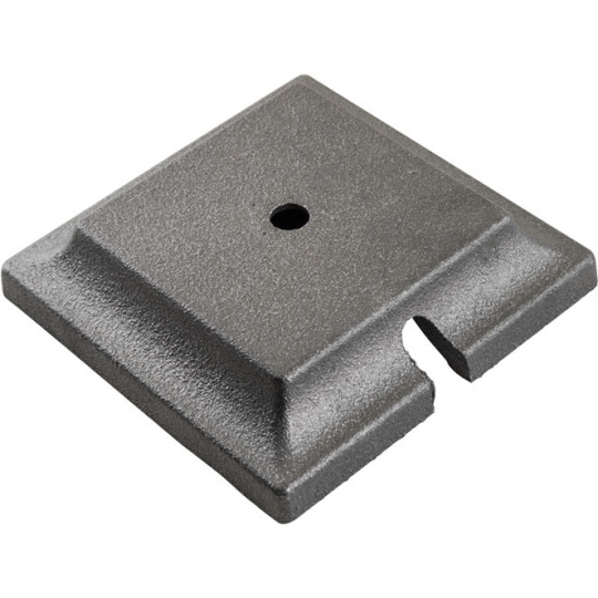 Peso quadrado 112x112mm para Base 62314 e 62324