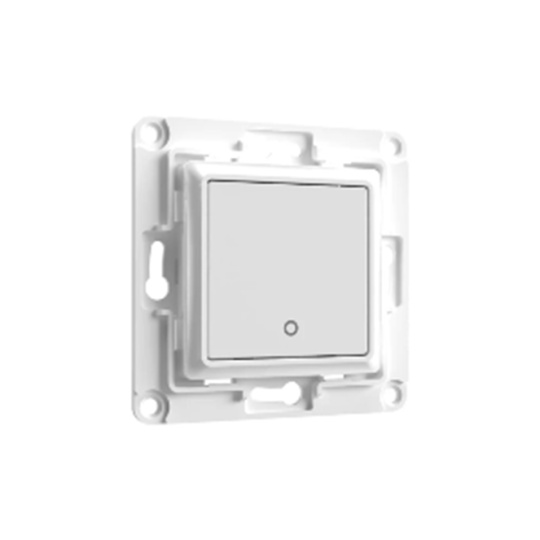 Shelly Wall Switch 1 Botão Branco — Corpo de Interruptor para Módulos Shelly Gen3