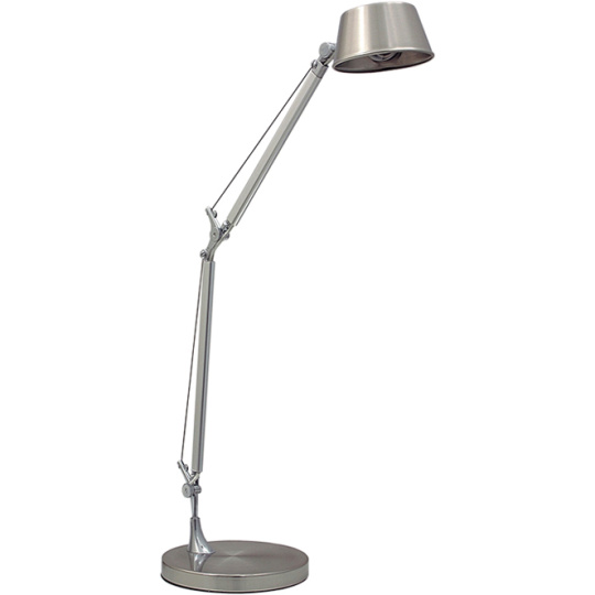 Table Lamp CONCEPT articulated 1xE14 L.21xW.39xH.Reg.cm Grey/Chrome