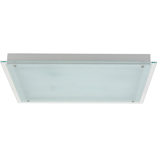 Plafond MALAQUITE rectangular 3xG11 PL C.69xL.52xAlt.6cm Cinzento