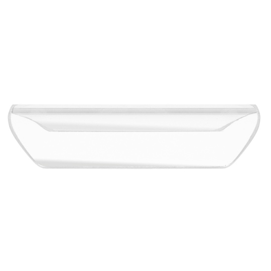 Vidro protetor transparente C.8, 5xAlt.30cm p/lâmpada R7s