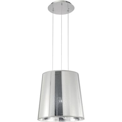 Ceiling Lamp GLASGOW 1xE27 H.Reg.xD.35cm Grey/Chrome