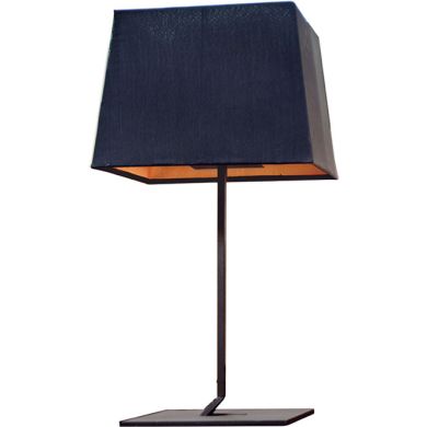 Table Lamp BELGICA 1xE27 L.37xW.37xH.70cm Black/Gold