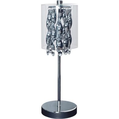 Table Lamp FAFE 1xG9 H.37xD.12cm Chrome