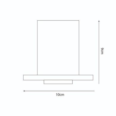 Downlight Empotrable CALIFORNIA 1xGU10 Al.0,4xD.9,5cm Cromo