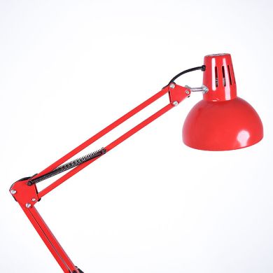 Lámpara de Pie ARQUITECT articulado 1xE27 L.25xAn.69xAl.Reg.cm Rojo