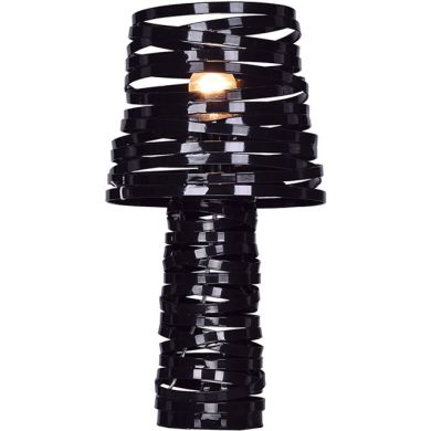 Candeeiro de mesa ELSA 1xE27 Alt.52xD.26cm Preto