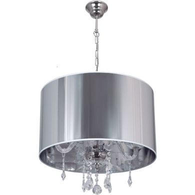 Ceiling Lamp EDUARDA large 4xE14 H.Reg.xD.50cm Chrome