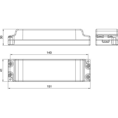 Constant voltage dimmable RGB led driver