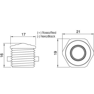 Módulo de cuerpo de aluminio para LEDs de corriente constante 350mA 1,4W