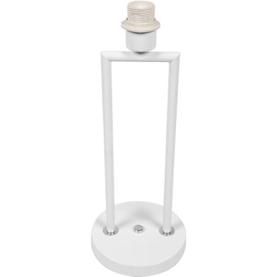 Base para candeeiro de mesa MONTIJO 1xE27 Alt.45xD.18cm Branco