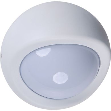 Aplique EUFRATES IP44 1xE27 An.12xD.19cm Aluminio + Policarbonato (PC) Blanco