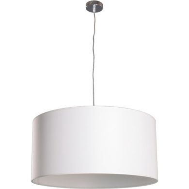 Suspensão NICOLE 3xE27 Alt.Reg.xD.50cm Branco