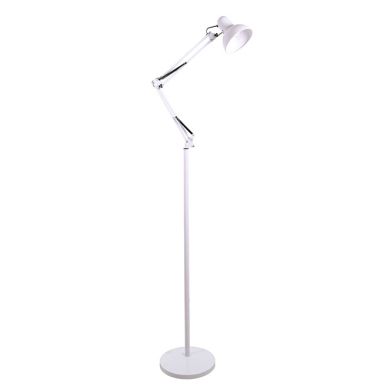 Floor Lamp ANTIGONA articulated 1xE27 L.28xW.60xH.Reg.cm White