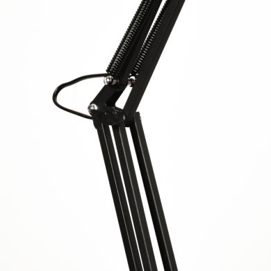 Floor Lamp ANTIGONA XL articulated 1xE27 H.Reg.xD.30cm Black