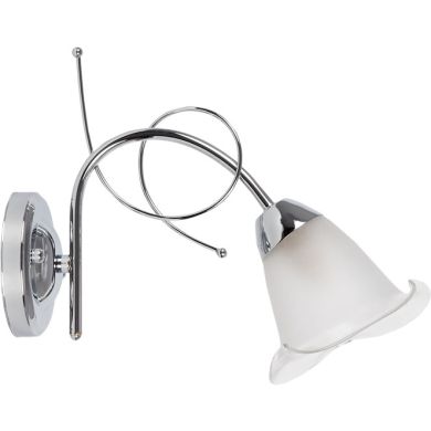 Wall Lamp MARSELLA 1xE14 L.14xW.27,5xH.20cm Chrome