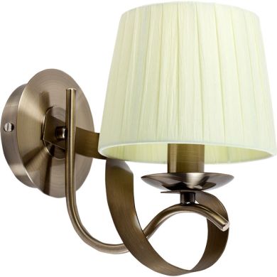 Wall Lamp CLEVELAND 1xE14 L.15xW.23,5xH.26cm Antique Brass/Beije