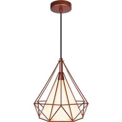 Pendant Light NEVADA 1xE27 H.Reg.xD.28cm Copper