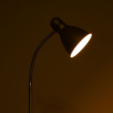 Lámpara de Pie MEGARA 1xE27 Al.155xD.22cm Plata