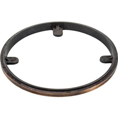 Box hoop D:8cm, in oxidized zamak