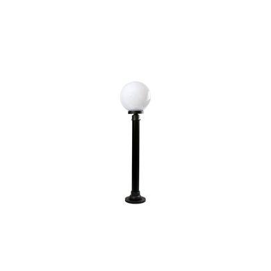 Pillar AMBIENTE small IP44 1xE27 H.100xD.25cm Black/White