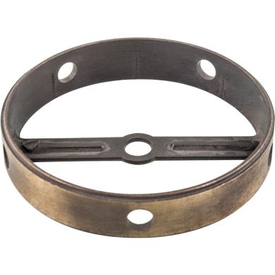 Box hoop  H.2,2xD.11cm with 5 side holes , in oxidized zamak