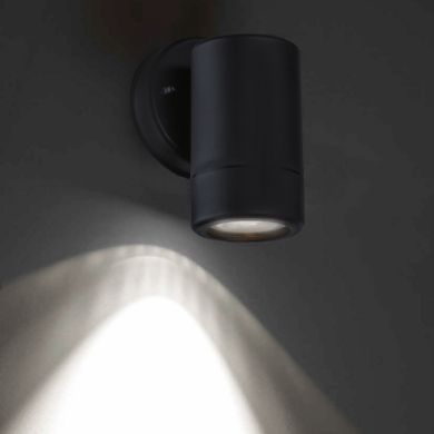 Wall lamp TUELA 1xGU10 max7W IP44 black