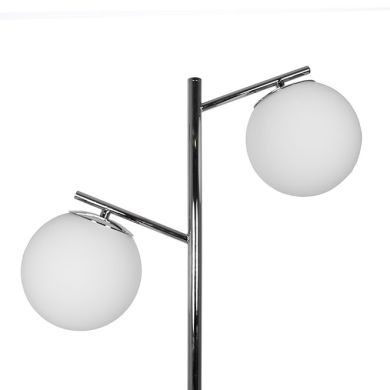 Floor Lamp AIMEE 2xE27 H.170xD.42cm chrome