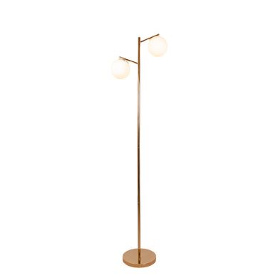 Candeeiro de pé AIMEE 2xE27 Alt.170xD.42cm dourado