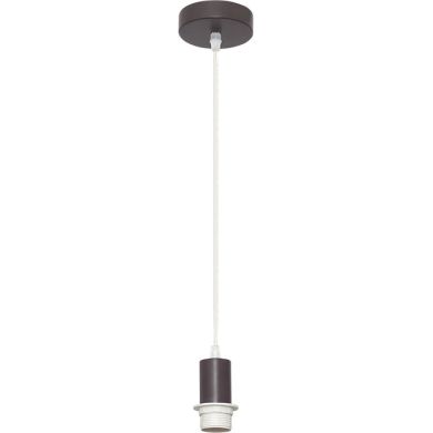 Frame for Pendant Light MALDIVAS 1E27 H.Reg.xD.10cm Brown