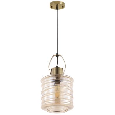 Pendant Light ZULAIA 1xE27 H.Reg.xD.20cm Bronze