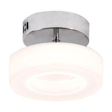 Plafond TOKIO 1x12W LED 4000K H.10xD.13cm Chrome